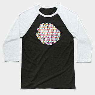 Artist Dots Palette Baseball T-Shirt